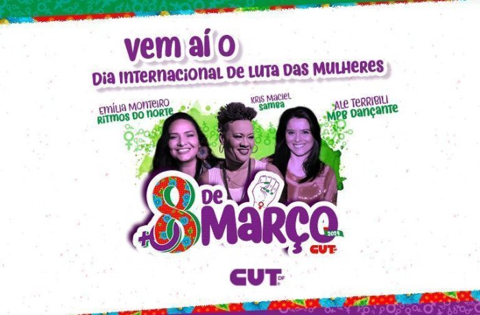 Dia Internacio da Mulher na CUT/DF