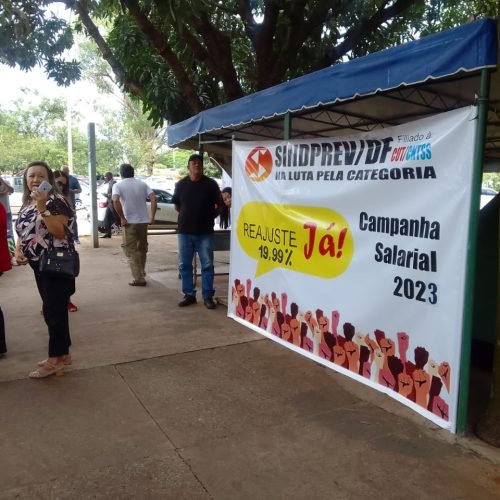SINDPREV/DF NA LUTA PELA REPOSIÇÃO SALARIAL 2023