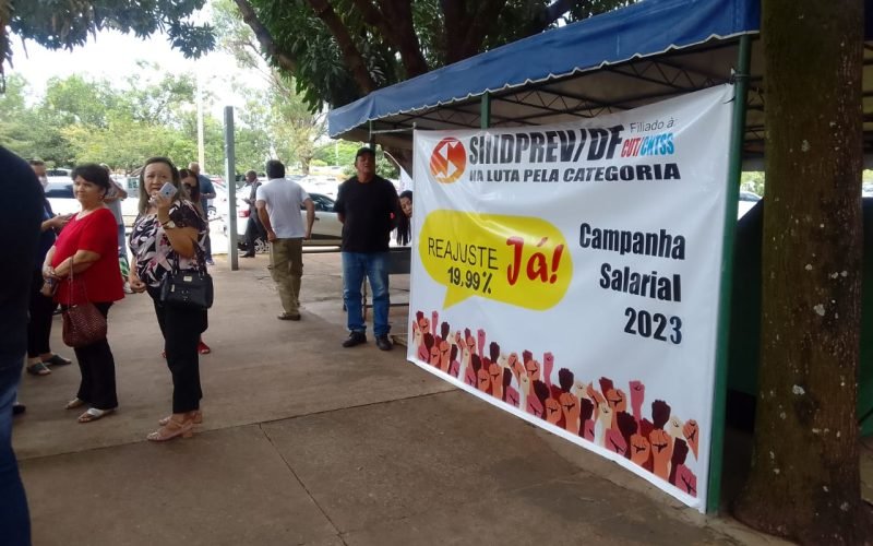 SINDPREV/DF NA LUTA PELA REPOSIÇÃO SALARIAL 2023
