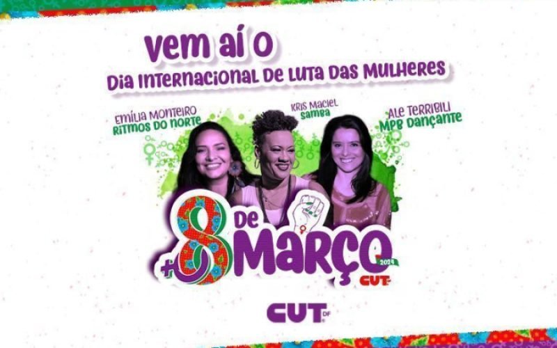 Dia Internacio da Mulher na CUT/DF
